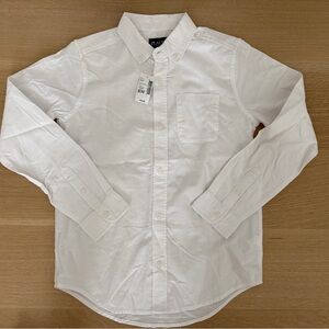 Boys White dress Shirt NWT XL/ 14